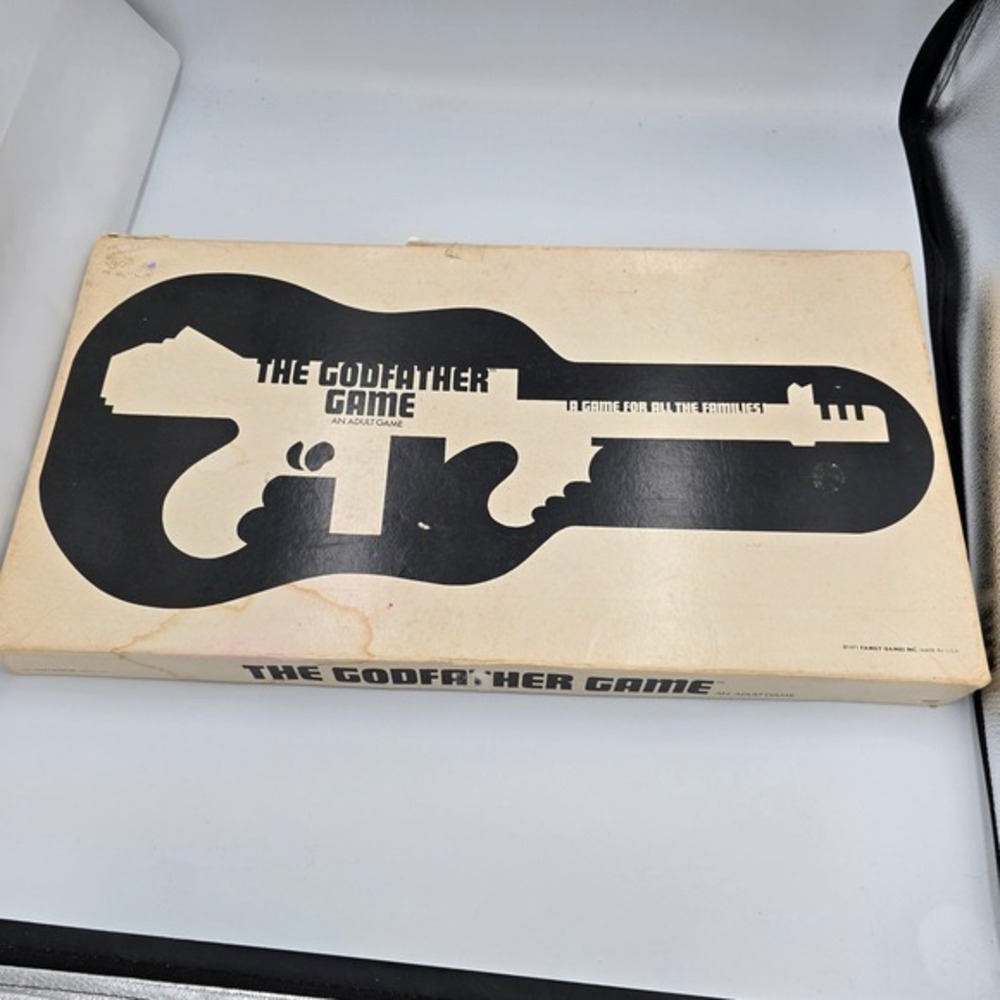 The‎ Godfather Game Board Game Family Edition 1971 Vintage Rare Complete